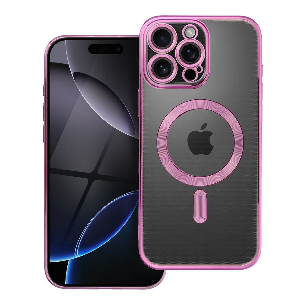 d6e78489ad2f776ff02ad4400f9316d5 ELECTRO MAG COVER case compatible with MagSafe for IPHONE 16 Pro Max rose