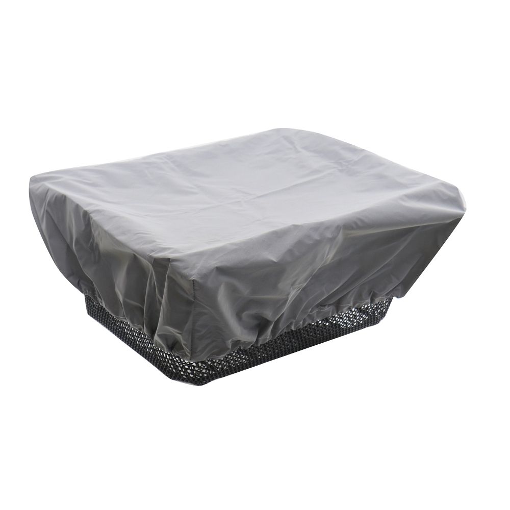 d708ccbe525003b1704b6717ba3b55aa Bicycle rear basket cover FSBSC-114-1 silver