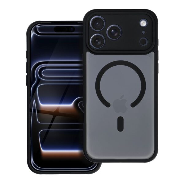 d7e20a5ee9d4ae2cc92662064be7c216 FULL MATTE MAG COVER case compatible with MagSafe for IPHONE 17 Pro Max black