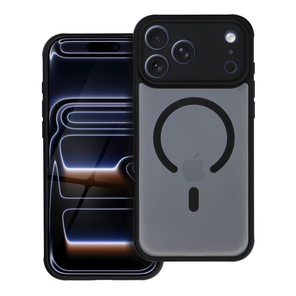d7e20a5ee9d4ae2cc92662064be7c216 FULL MATTE MAG COVER case compatible with MagSafe for IPHONE 17 Pro Max black