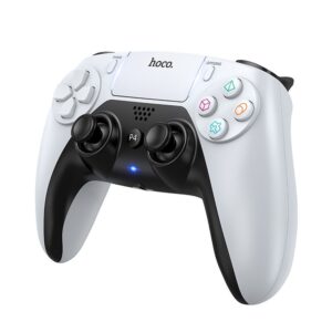 Wireless gamepad Hoco for PS4 / PS5 / PC GA1 white
