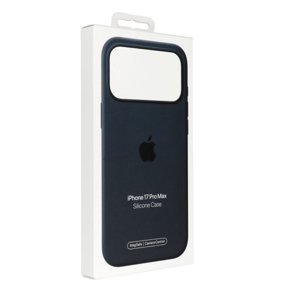 iPhone 17 Pro Max Silicone Case with MagSafe – Midnight