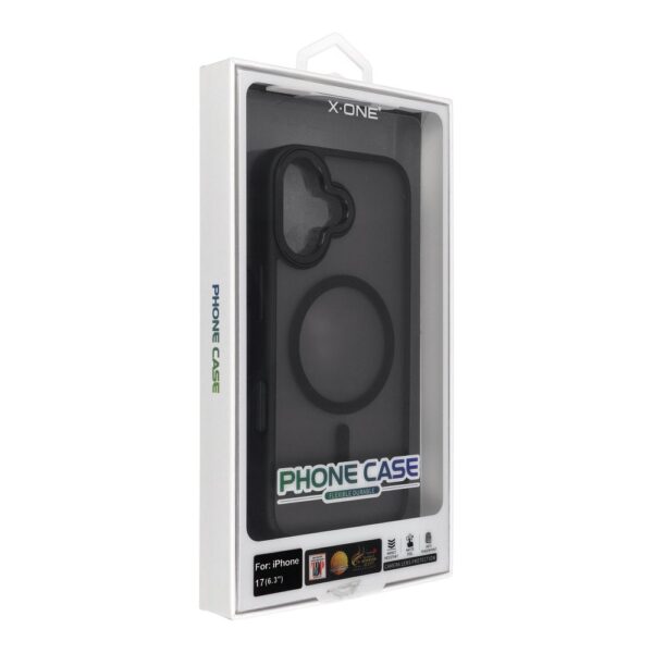 dbb6c1bfe25be620953811319f886df1 X-ONE Dropguard Magnetic Case Air (MagSafe compatible) - for Apple iPhone 17 black