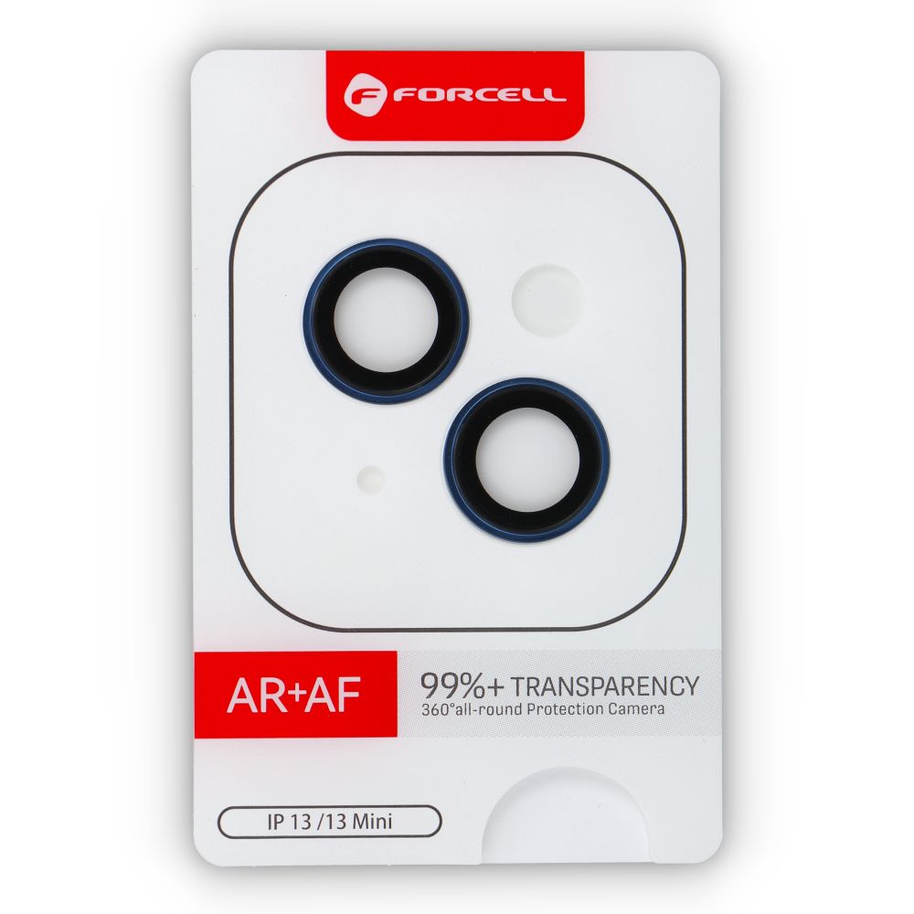 Forcell Premium Camera Lens Tempered Glass - for iPhone 13 / 13 Mini Blue