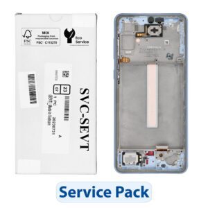 ServicePack LCD Display SAMSUNG A33 5G A336B GH82-28143C Blue