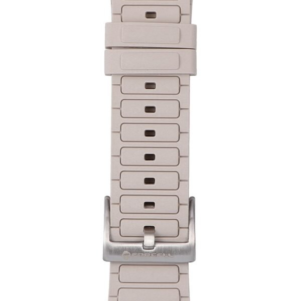 df1119893542f6c1a532d9233a058b52 FORCELL F-DESIGN FA06 silicone strap for APPLE Watch 42 / 44 / 45 / 49 mm white