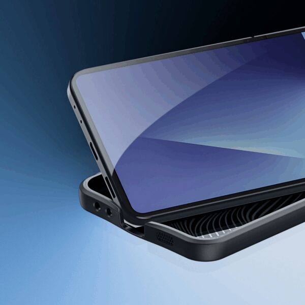 DUX DUCIS case AIMO for SAMSUNG Z Flip7 (Full Window Version) black