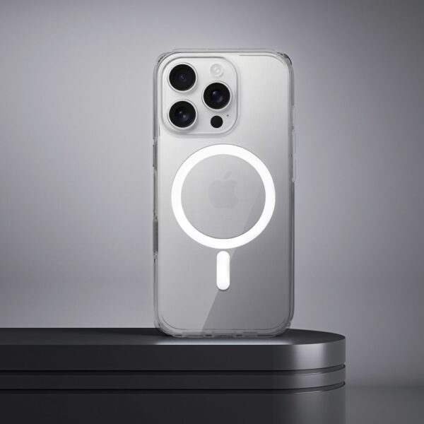 e516ca8e7b3e5280a22895831138779c CLEAR Case 2 mm for IPHONE 15 Pro Max compatible with MagSafe (camera protection) transparent