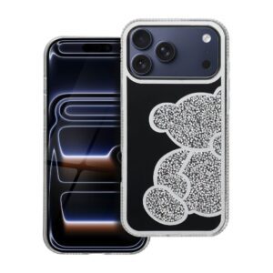 TEDDY BEAR Case for IPHONE 17 Pro Max silver
