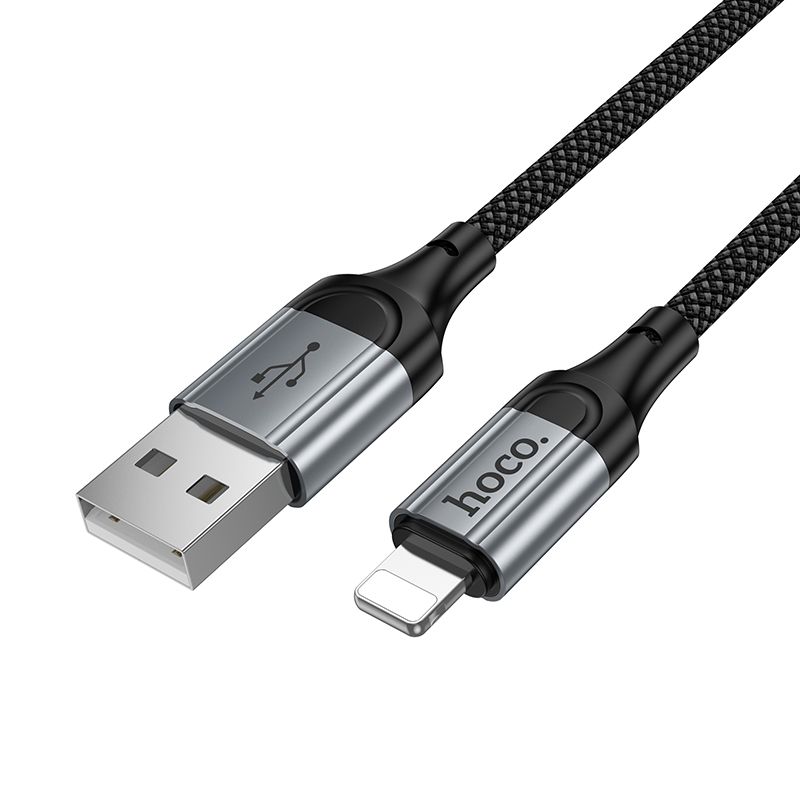 Cable USB C to Lightning Hoco PD 27W 1,5 m X121 black