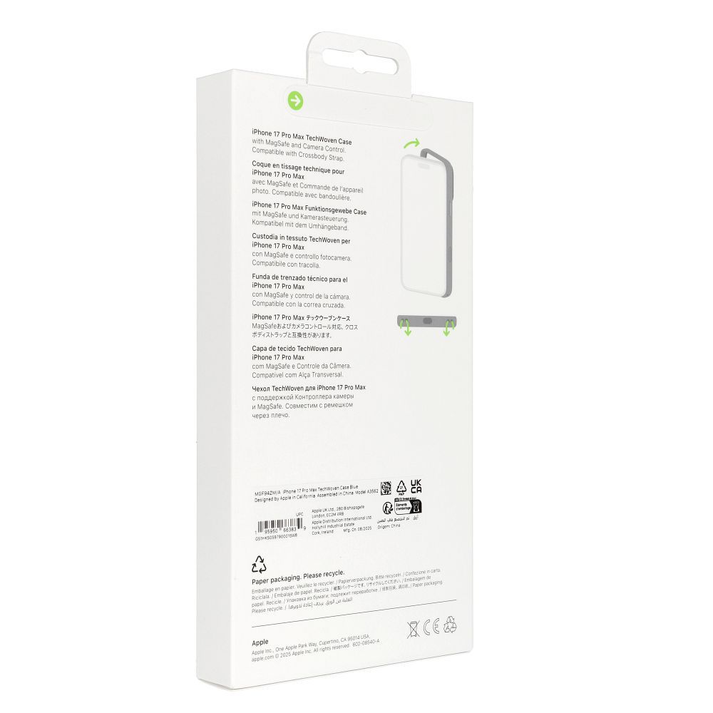iPhone 17 Pro Max TechWoven Case with MagSafe - Blue