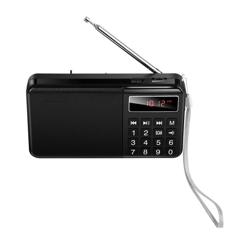 Portable radio Hoco HI50 black