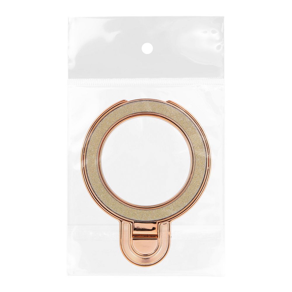e953a3c8593044fc1c21f2d9e0af525e Phone stand CIRCLE GLITTER - stick-on - gold