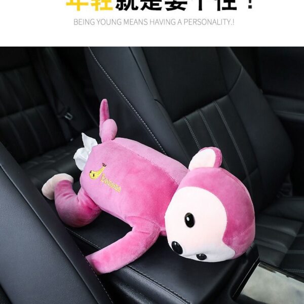 e9a3ffc13b03c45c13390fb47c8bb5a3 Monkey hanging model tissue box pink