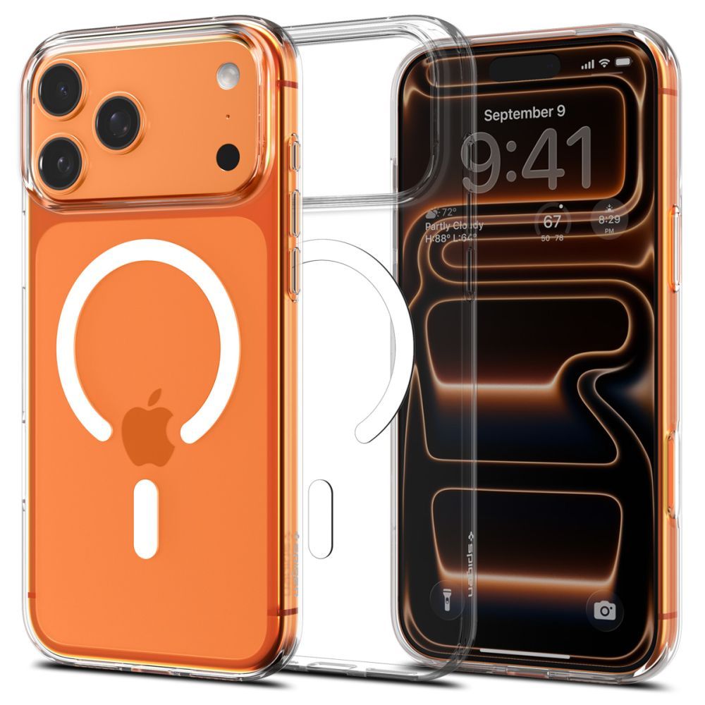 e9c3526616e3480003ebb67245c6038c SPIGEN CASE LIQUID CRYSTAL MAG MAGSAFE IPHONE 17 PRO CLEAR/WHITE