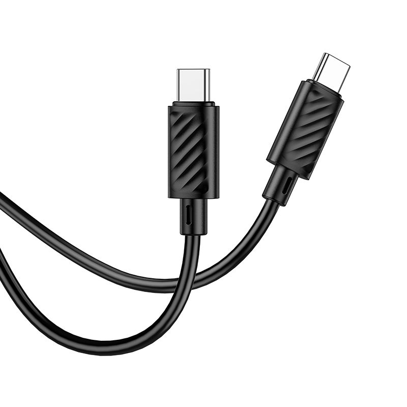 Cable USB C to USB C Hoco 3A 60W 2 m X88 black