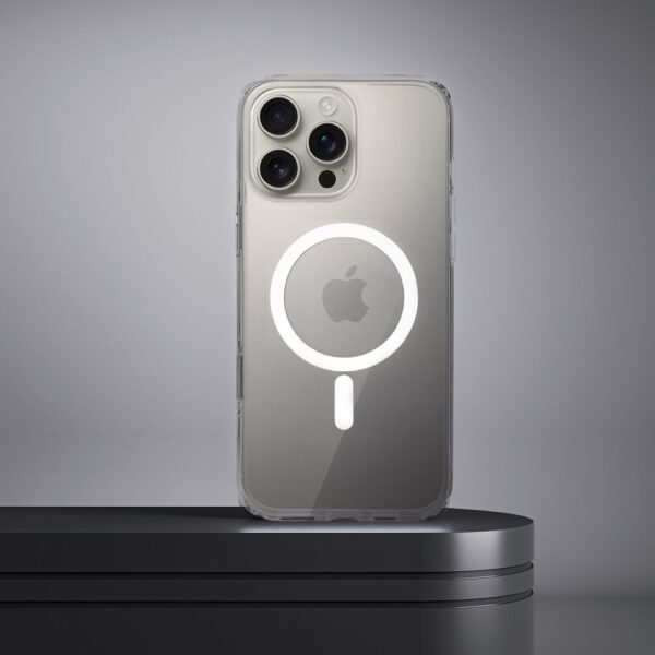 CLEAR Case 2 mm for IPHONE 16 Pro compatible with MagSafe (camera protection) transparent