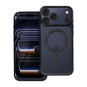 ELECTRO MAG COVER case compatible with MagSafe for IPHONE 17 Pro Max (full ring) black