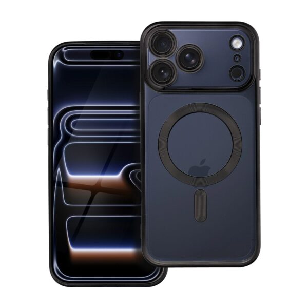 ece517e4aa777c8bad2dfb6d922164a8 ELECTRO MAG COVER case compatible with MagSafe for IPHONE 17 Pro Max (full ring) black