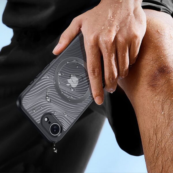 eebfe0048bbe95bb5f2b6bc7092aece5 DUX DUCIS case AIMO MAG compatible with MagSafe for IPHONE 16e (SE4 2025) black