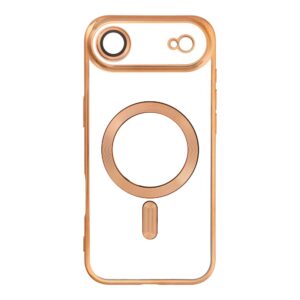 ELECTRO MAG COVER case compatible with MagSafe for IPHONE 17 Air gold