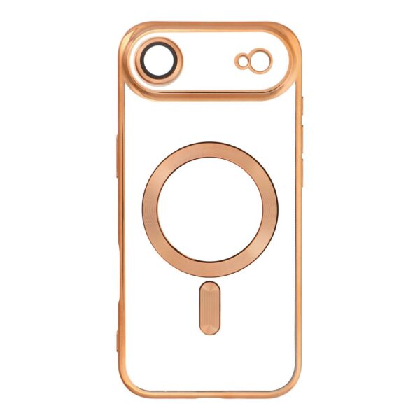 f25839e8ca56e2404b48205c020646d6 ELECTRO MAG COVER case compatible with MagSafe for IPHONE 17 Air gold