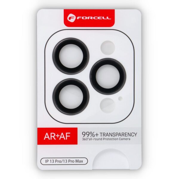 Forcell Premium Camera Lens Tempered Glass - for iPhone 13 Pro / 13 Pro Max Graphite