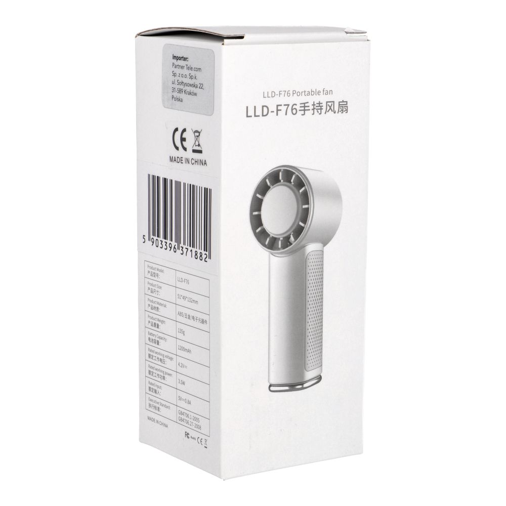 Portable fan LLD-F76S blue