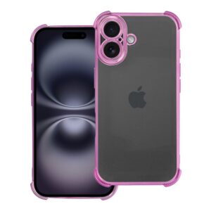 Case ANTISHOCK ELECTRO for IPHONE 16 pink