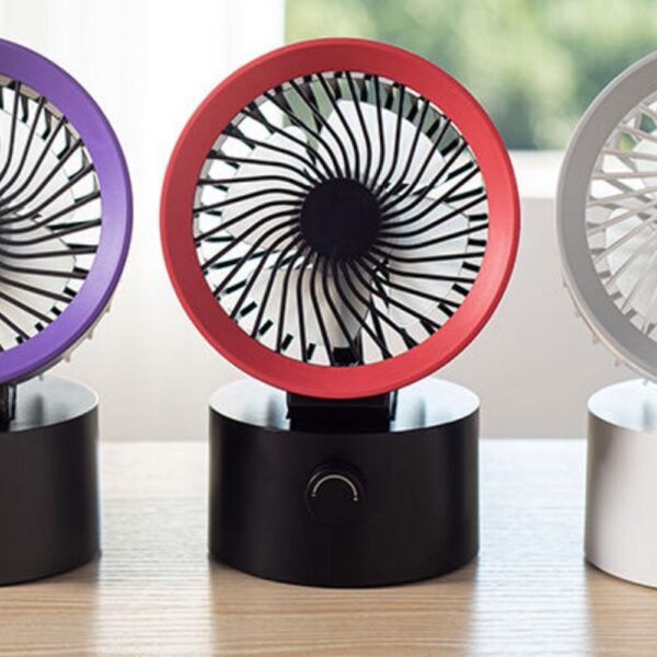 f55ed407c592b8407e75c509608d8733 Desk fan powered by USB A LLD-F87U black