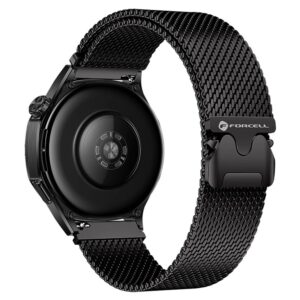 FORCELL F-DESIGN FS10 stailess steel strap for SAMSUNG Watch 22 mm black