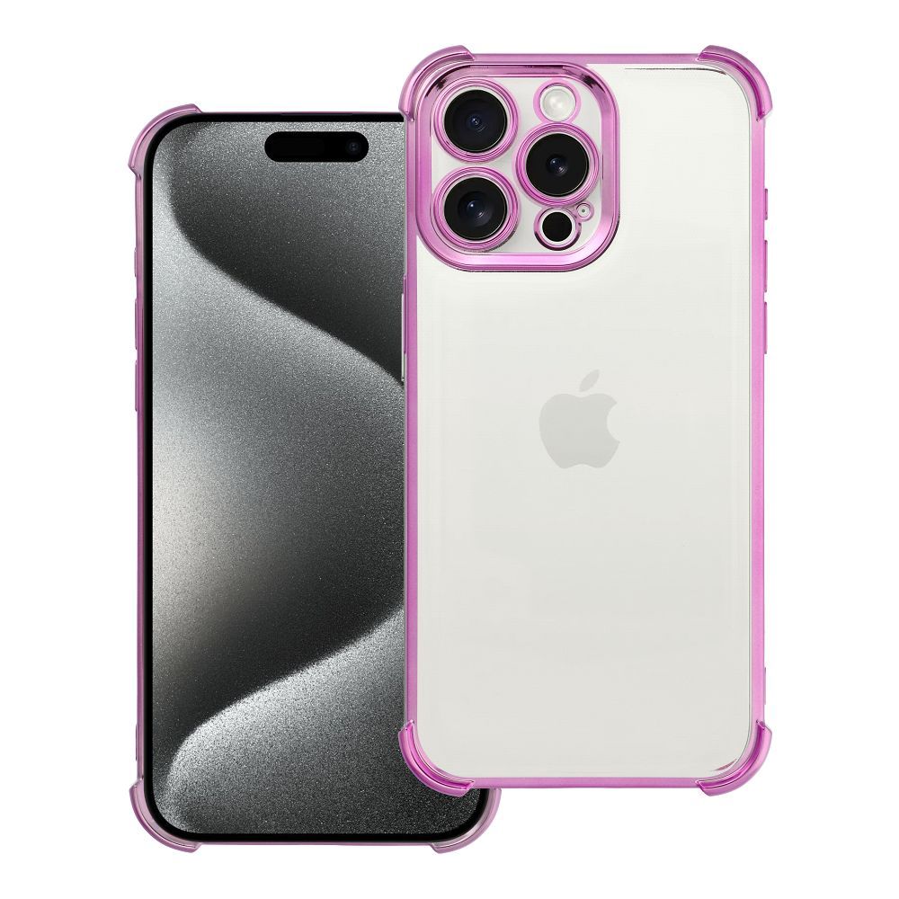 f76c4e5f20d02c60b399512db28800f0 Case ANTISHOCK ELECTRO for IPHONE 15 Pro Max Pro pink