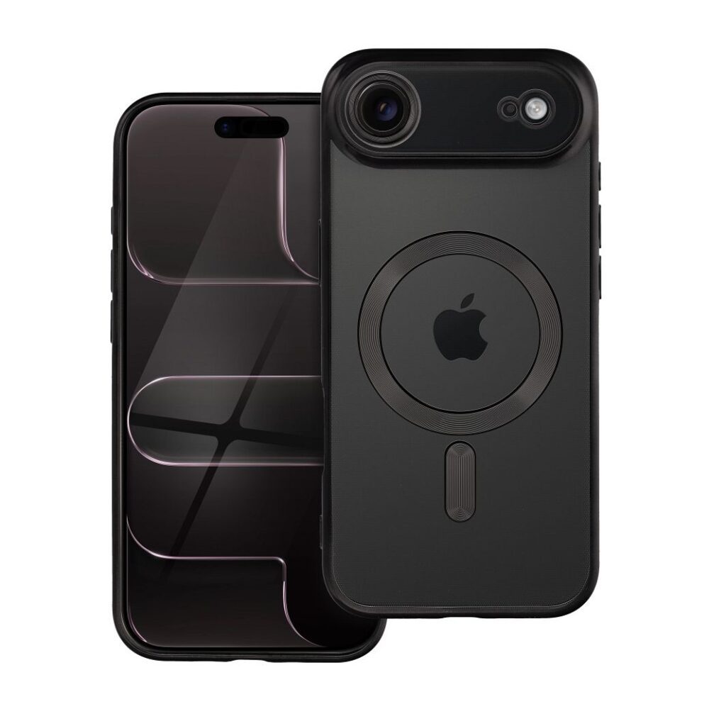 f7e543e1d9fd34d617dbbd8093ea54d9 ELECTRO MAG COVER case compatible with MagSafe for IPHONE 17 Air black