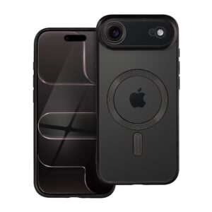 ELECTRO MAG COVER case compatible with MagSafe for IPHONE 17 Air black