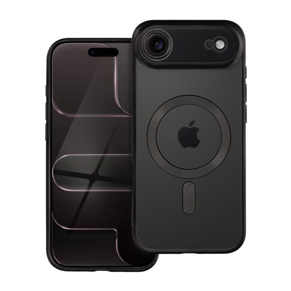 f7e543e1d9fd34d617dbbd8093ea54d9 ELECTRO MAG COVER case compatible with MagSafe for IPHONE 17 Air black