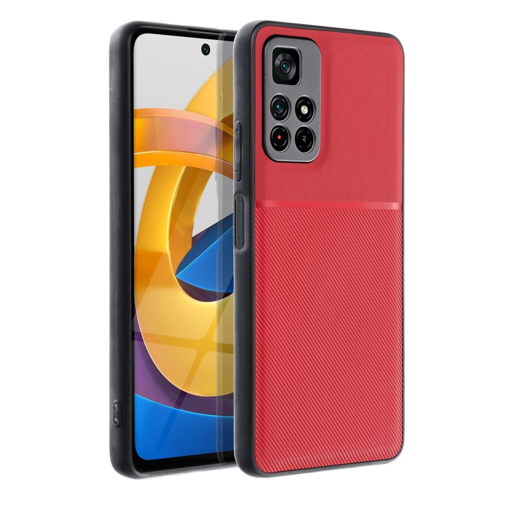 f7ecdd58a8ef0cd8833f95eec7b8e79d NOBLE case for XIAOMI POCO M4 PRO 5G / Redmi Note 11T 5G / Redmi Note 11S 5G red