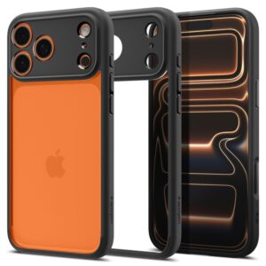 SPIGEN CASE ULTRA HYBRID IPHONE 17 PRO MATTE BLACK