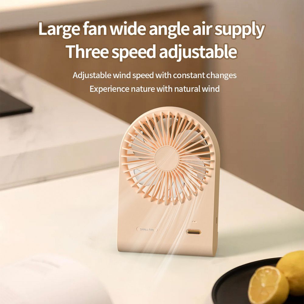 Desk fan HX-125 beige