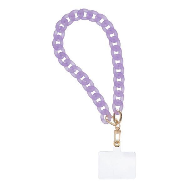 fbf3037db3073ac4b6cc6b684e286b71 PANAMA Phone lanyard, Phone pendant / cord length 40cm (20cm in the loop) / on wrist - purple