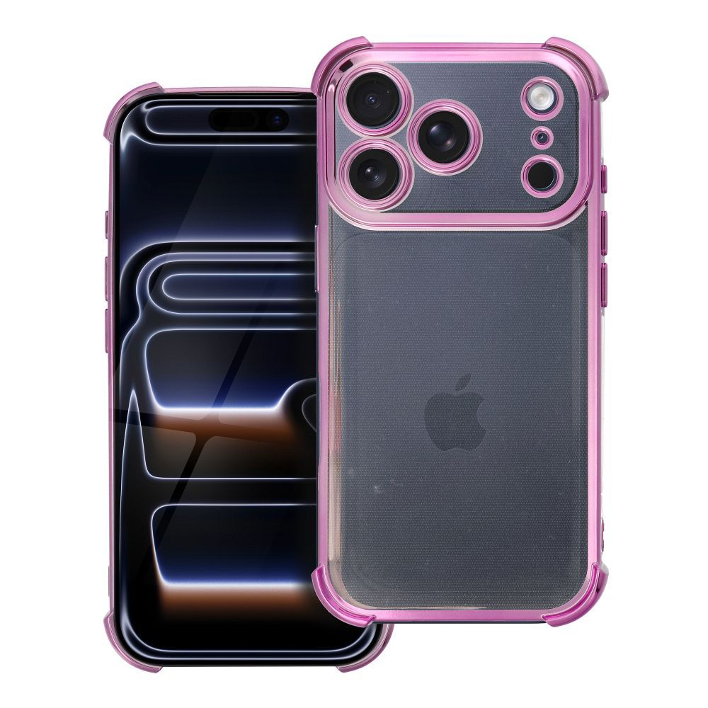 fe7312515a6b357e885d7de3908c789f Case ANTISHOCK ELECTRO for IPHONE 17 Pro pink