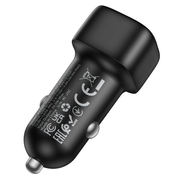 foto_add-321203 Borofone Car charger BZ34A Cloud - Type C - PD 20W black