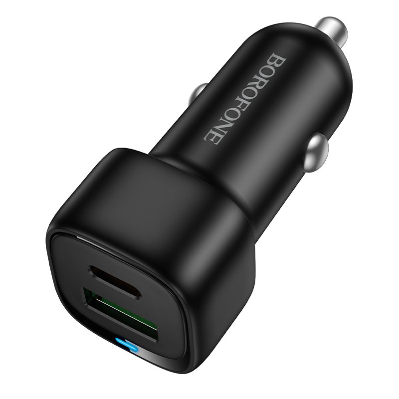 foto_add-321217 Borofone Car charger BZ34B Cloud - USB + Type C - QC 3.0 PD 38W black