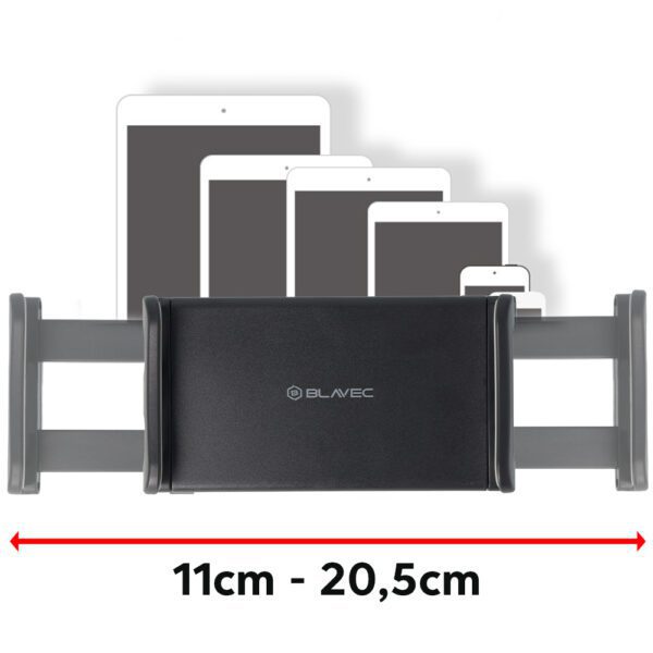 foto_add-332438 Blavec Car holder BH-18 to headrest (BH18-HRB) black