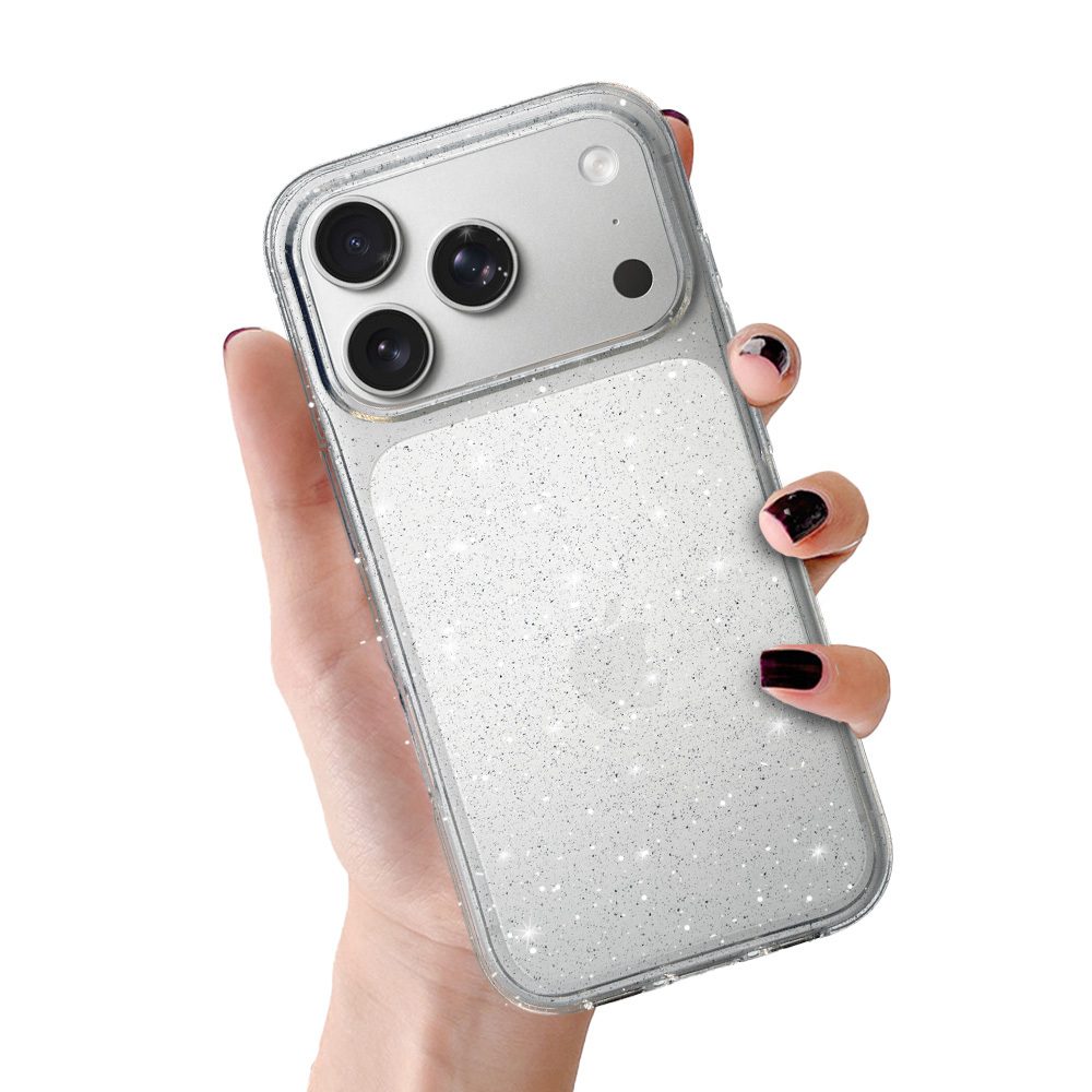 product-103327 Crystal Glitter Case for Iphone 17 Pro Silver