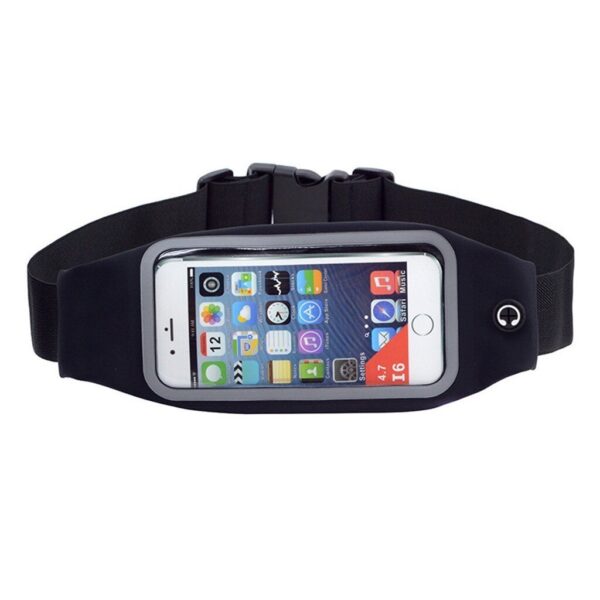 Running Sports Belt Type 1 - iPhone 16 Pro/16 Pro Max / Galaxy S25 Ultra/S25/S24 Ultra/S24/S24 FE/A54/M15 black