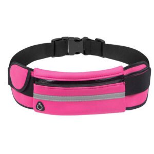 Running Sports Belt Type 1 - iPhone 16 Pro/16 Pro Max / Galaxy S25 Ultra/S25/S24 Ultra/S24/A55/A25/A16/A15/Redmi 14C pink