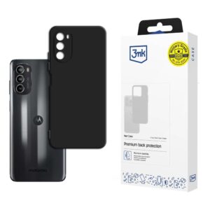3mk Matt Case for Motorola Moto G82 5G - blackeng