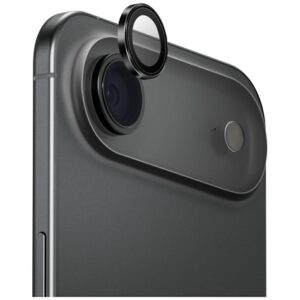 Uniq Optix Aluminum Camera Lens Protector for iPhone 17 Air with Applicator - Blackeng