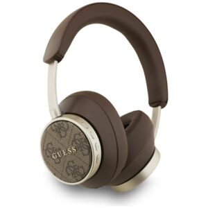 Guess Bluetooth 4G Classic Logo Wireless On-Ear Headphones - Browneng