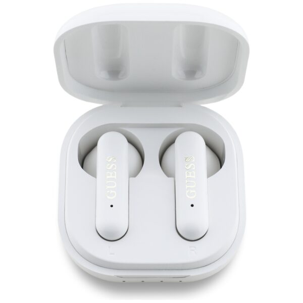 Guess 4G Metal Logo TWS wireless headphones - whiteeng
